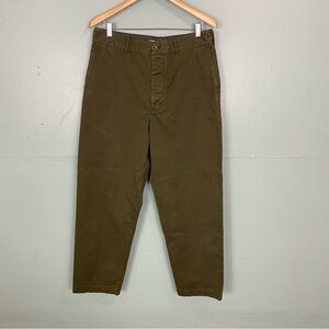 Alex Mill Khaki Cropped Pants